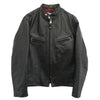 schott ショット 7417 USA製 641XXH HORSEHIDE CAFE RACER ホースハイド カフェレーサー シングルライダース レザージャケット ブラック系 40【中古】