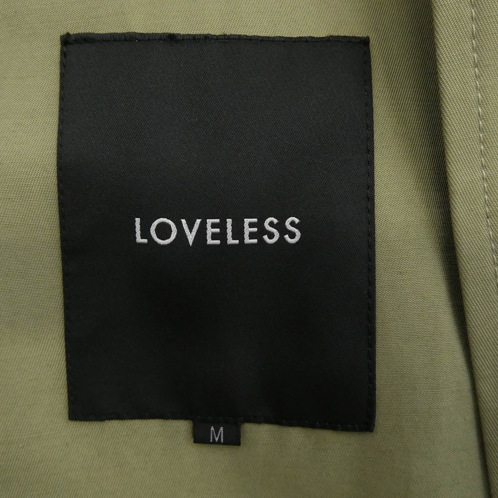 LOVELESS ラブレス 61A51-711-71 ブッシュマン フーデッド コート グリーン系 M【中古】