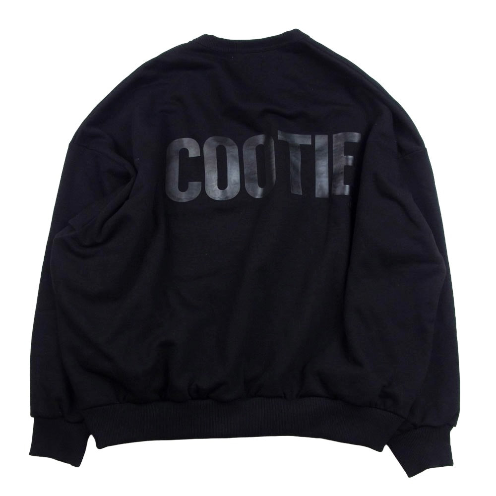 COOTIE クーティー CTE-25A320 Chubby Sweat Crew クルーネック スウェット ブラック系 L【美品】【中古】