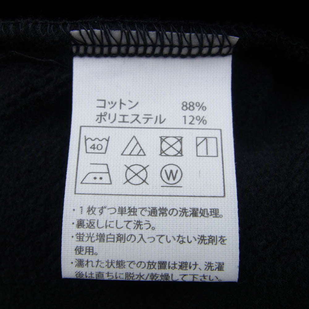 COOTIE クーティー CTE-25A320 Chubby Sweat Crew クルーネック スウェット ブラック系 L【美品】【中古】