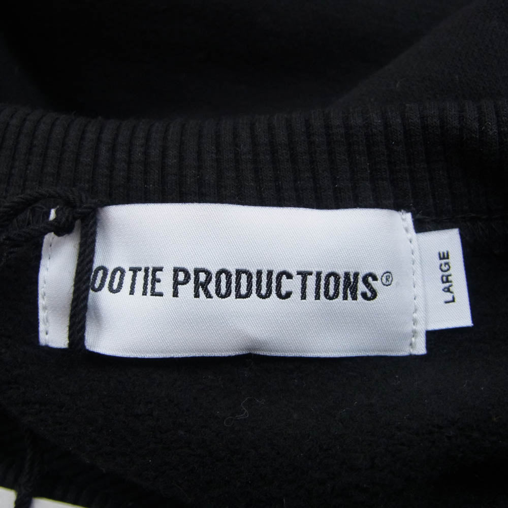 COOTIE クーティー CTE-25A320 Chubby Sweat Crew クルーネック スウェット ブラック系 L【美品】【中古】