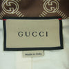 GUCCI グッチ 671495 XJD1G インターロッキングG シェリーライン サイドライン ショート丈 トラック ジャケット ジャージ ブラウン系 XXXS【極上美品】【中古】