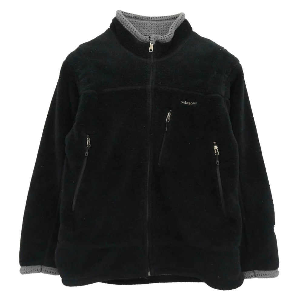 patagonia パタゴニア 36100 00s レギュレーター R4 ジップアップ フリース ジャケット ブルゾン ブラック系 XXL【中古】