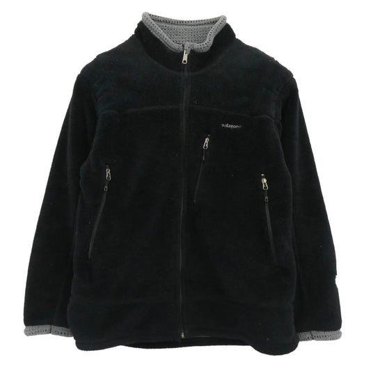 patagonia パタゴニア 36100 00s レギュレーター R4 ジップアップ フリース ジャケット ブルゾン ブラック系 XXL【中古】