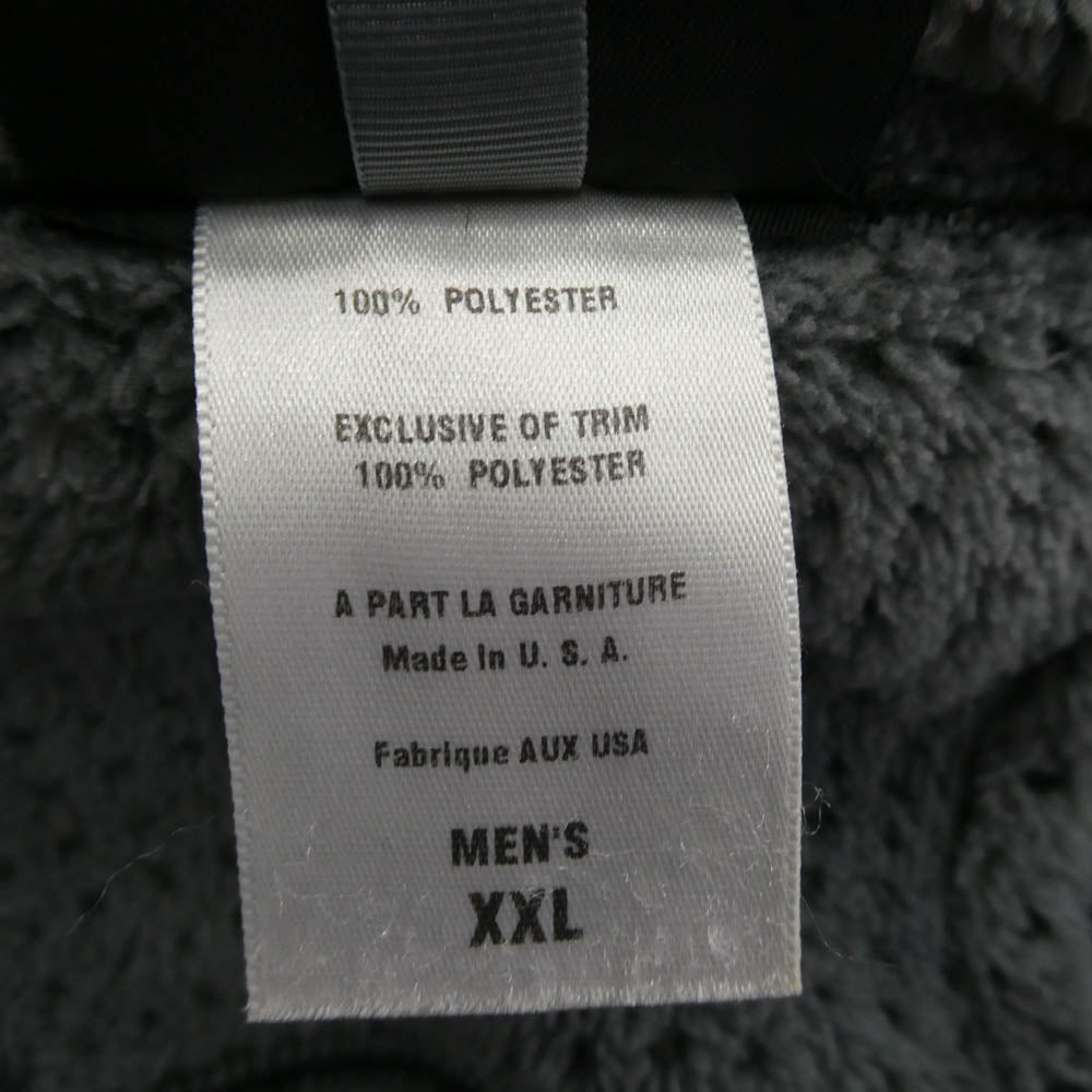 patagonia パタゴニア 36100 00s レギュレーター R4 ジップアップ フリース ジャケット ブルゾン ブラック系 XXL【中古】
