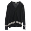 JOHN SMEDLEY ジョンスメドレー MHM1062 0380253 英国製 MARGARET HOWELL マーガレットハウエル 別注 ウール カーディガン ブラック系 L【中古】