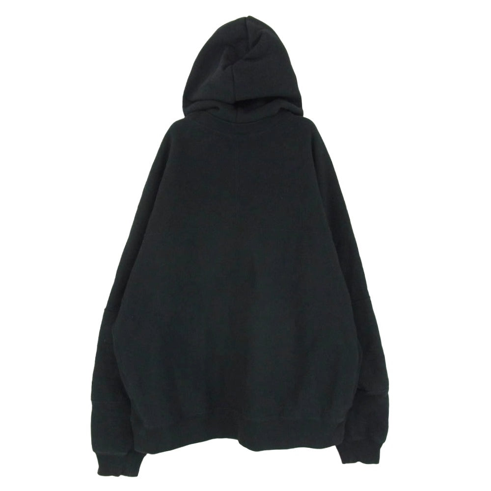 N.HOOLYWOOD エヌハリウッド 23AW CB-Y120 ×Champion チャンピオン リバースウィーブ フーデッド スウェットシャツ パーカー ブラック系 L【中古】
