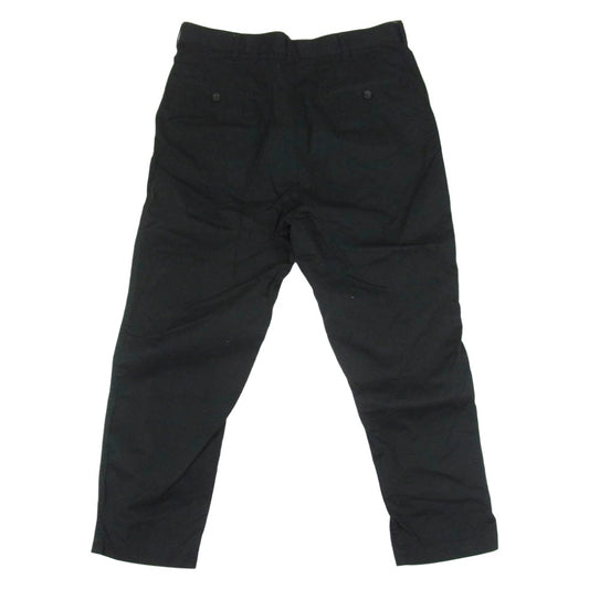 COMME des GARCONS HOMME コムデギャルソンオム 21SS HG-P022 Zip Fly Cotton Pants ジップフライ コットン パンツ ブラック系 M【中古】
