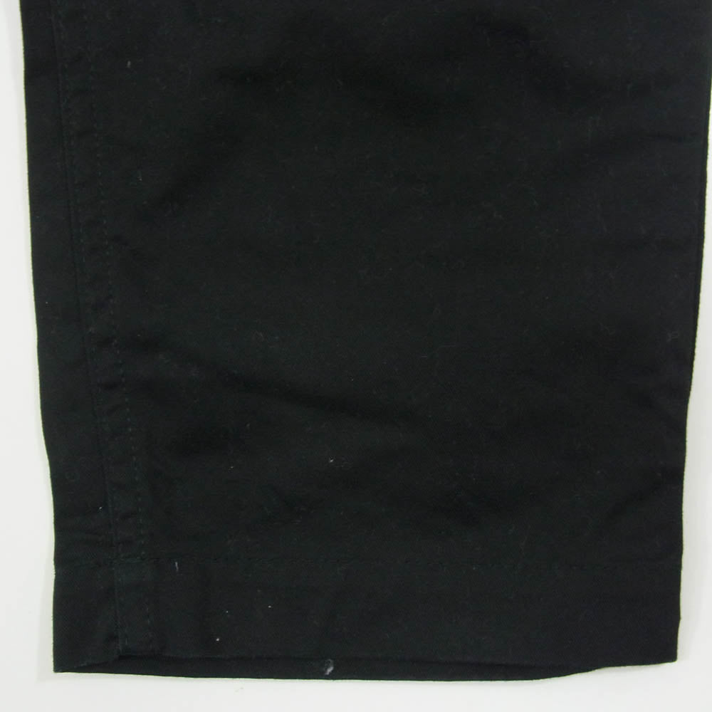 COMME des GARCONS HOMME コムデギャルソンオム 21SS HG-P022 Zip Fly Cotton Pants ジップフライ コットン パンツ ブラック系 M【中古】