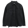 VISVIM ビズビム 21SS 0121205011011 LUMBER L/S ランバー ガーメントダイ フランネルシャツ 長袖 ブラック系 3【中古】