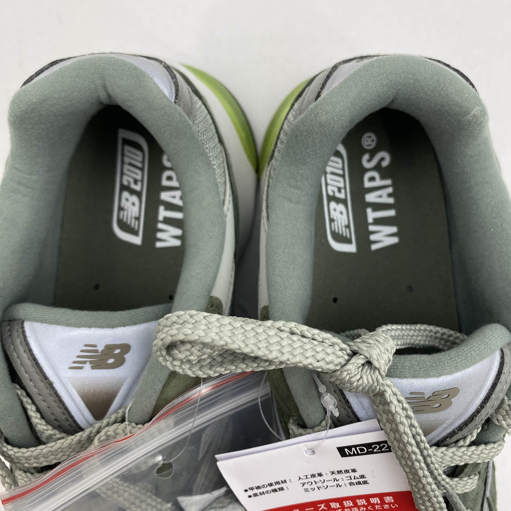 WTAPS ダブルタップス 252NBNBD-FW02S U2010WT × New Balance ニューバランス ABZORB 2010 Olive Drab アブゾーブ 2010 ローカットスニーカー モスグリーン系 27cm【新古品】【未使用】【中古】