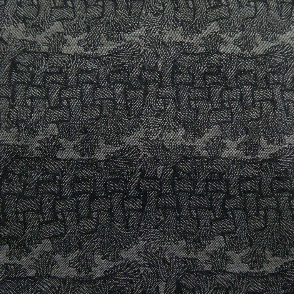 LOUIS VUITTON ルイ・ヴィトン 15AW H8S01WBH4 クリストファーネメス ロープ柄 長袖 シャツ グレー系 XS【中古】