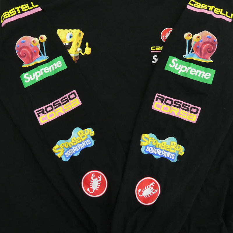 Supreme シュプリーム 25SS SpongeBob Castelli Racing L/S Tee