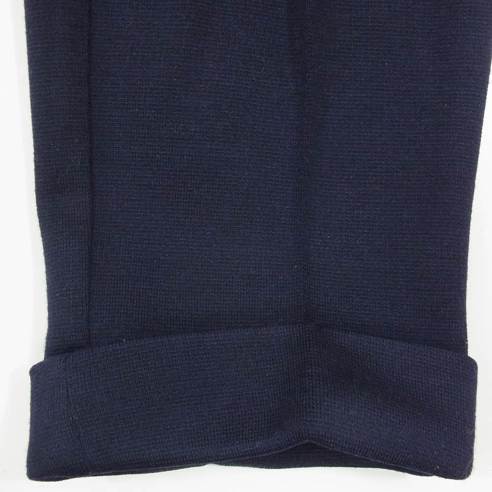 ベルウィッチ sc clochard ウール ニット スラックス パンツ ネイビー系 46【中古】