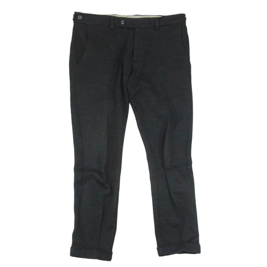 ベルウィッチ sc clochard ウール ニット スラックス パンツ グレー ダークグレー系 46【中古】