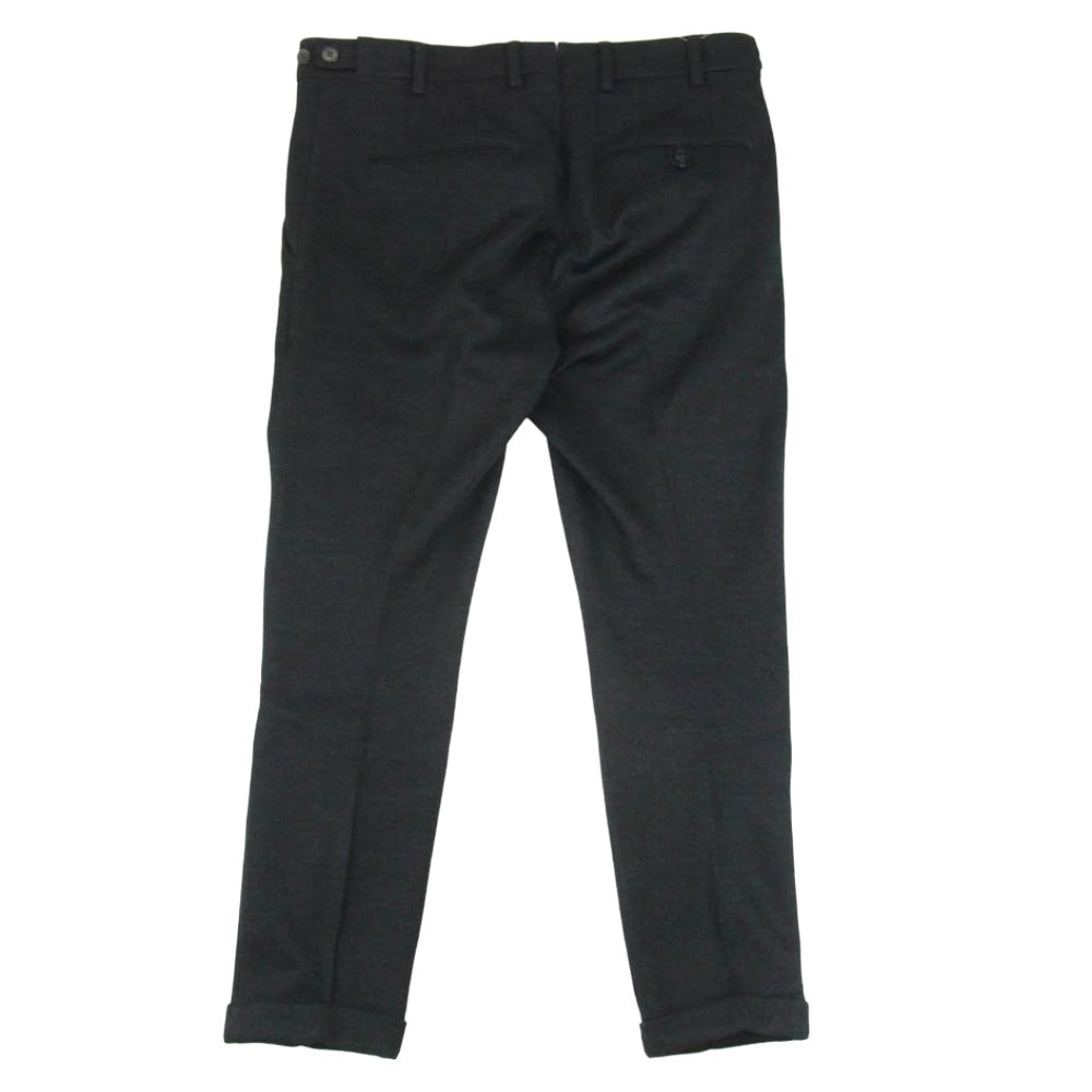 ベルウィッチ sc clochard ウール ニット スラックス パンツ グレー ダークグレー系 46【中古】