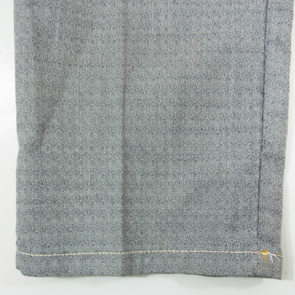 ベルウィッチ sake 1p サケ コットンウール スラックス パンツ グレー系 46【中古】