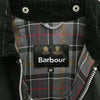 Barbour バブアー 23AW 232MWX1679 モルドバ製 OS BEDALE WAX JACKET 襟コーデュロイ オーバーサイズ ビデイル ワックス オイルド ジャケット ブラック系 36【中古】