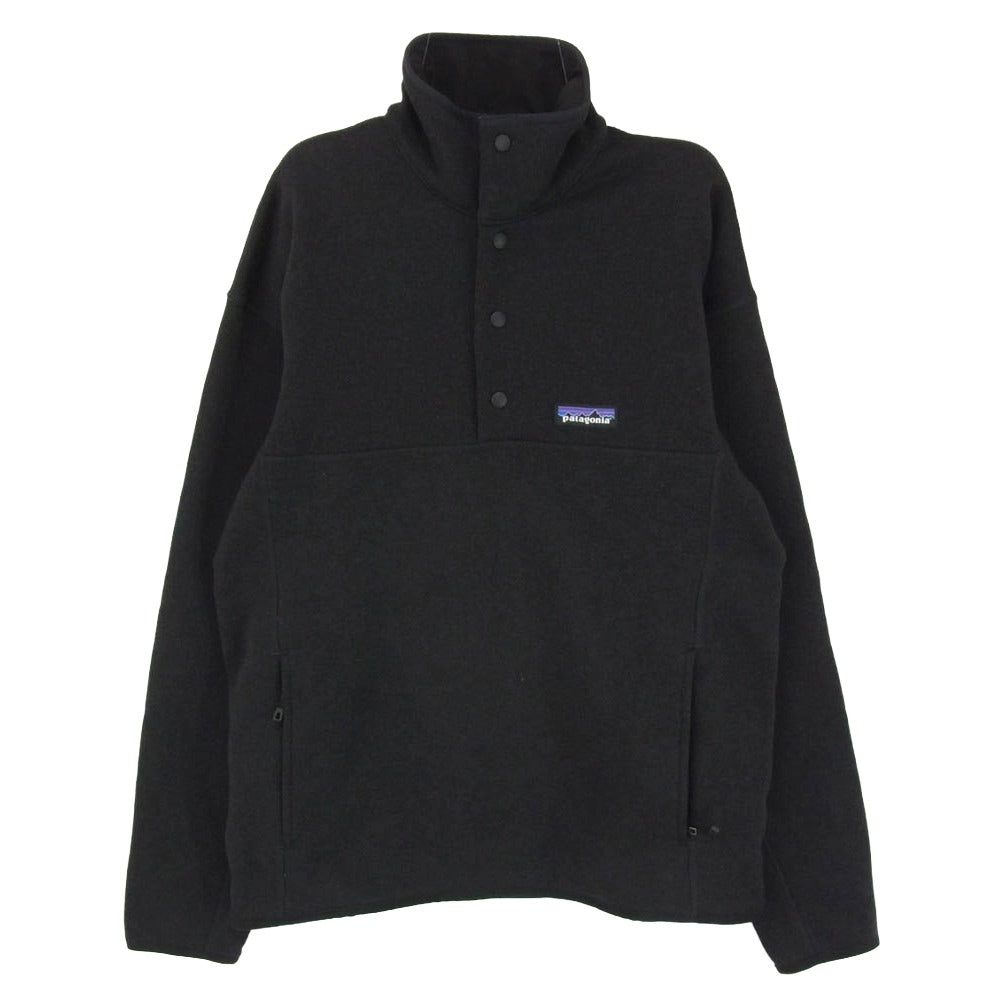 patagonia パタゴニア STY26000SP20 LW Better Sweater Marsupial P/O ライトウェイト ベター セーター マースピアル プルオーバー フリース ブラック系 S【中古】