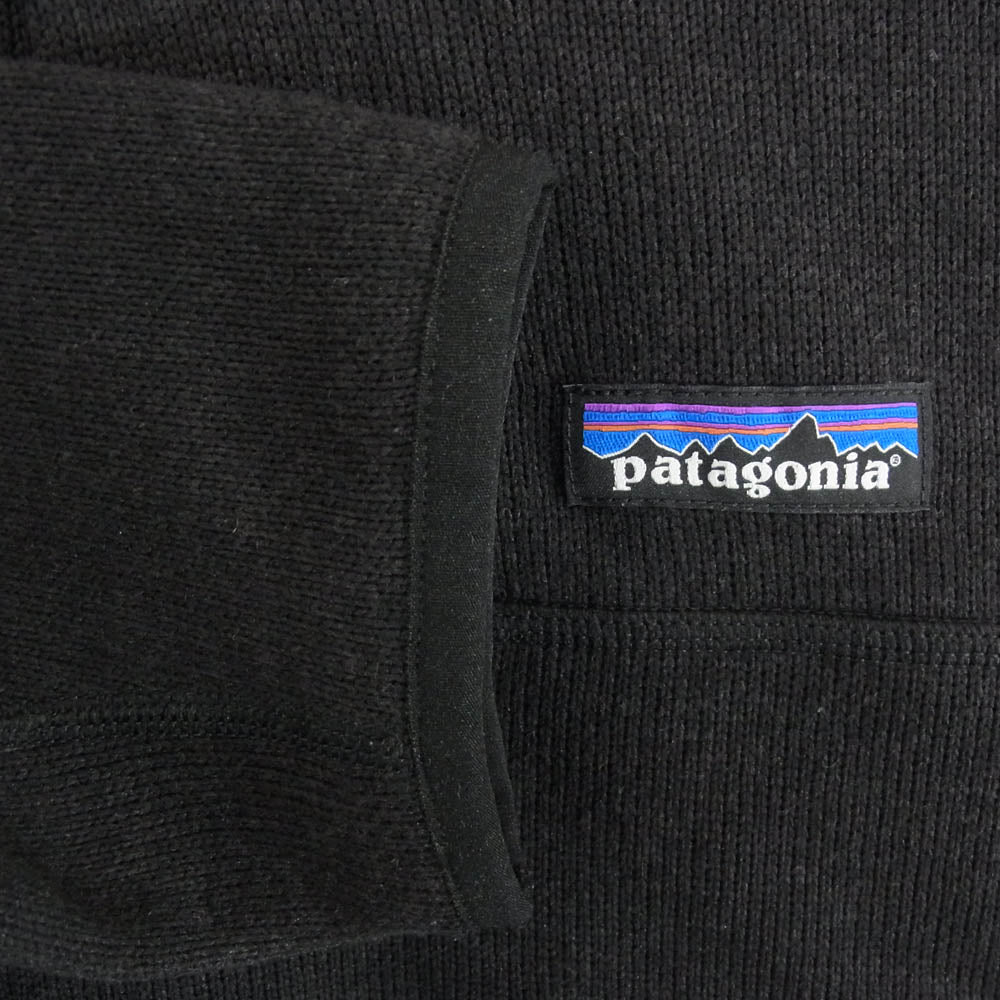 patagonia パタゴニア STY26000SP20 LW Better Sweater Marsupial P/O ライトウェイト ベター セーター マースピアル プルオーバー フリース ブラック系 S【中古】