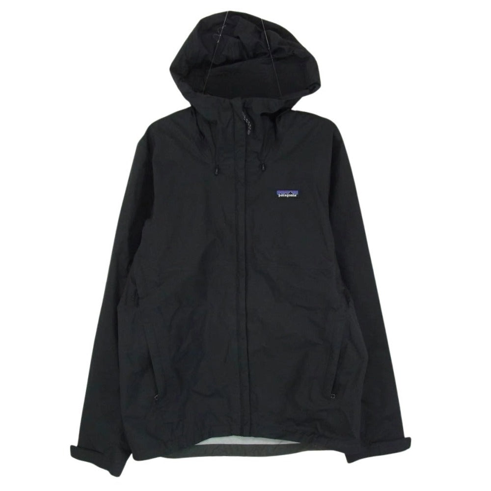 patagonia パタゴニア STY85240FA22 TORRENTSHELL JAKET トレント シェル ナイロン ジャケット ブラック系 S【中古】