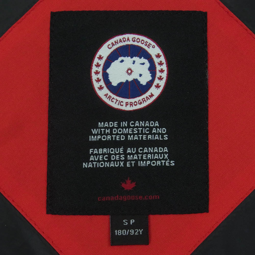 CANADA GOOSE カナダグース 2429M カナダグースジャパンタグ LOCKEPORT JACKET ロックポート ジャケット レッド系 S【中古】