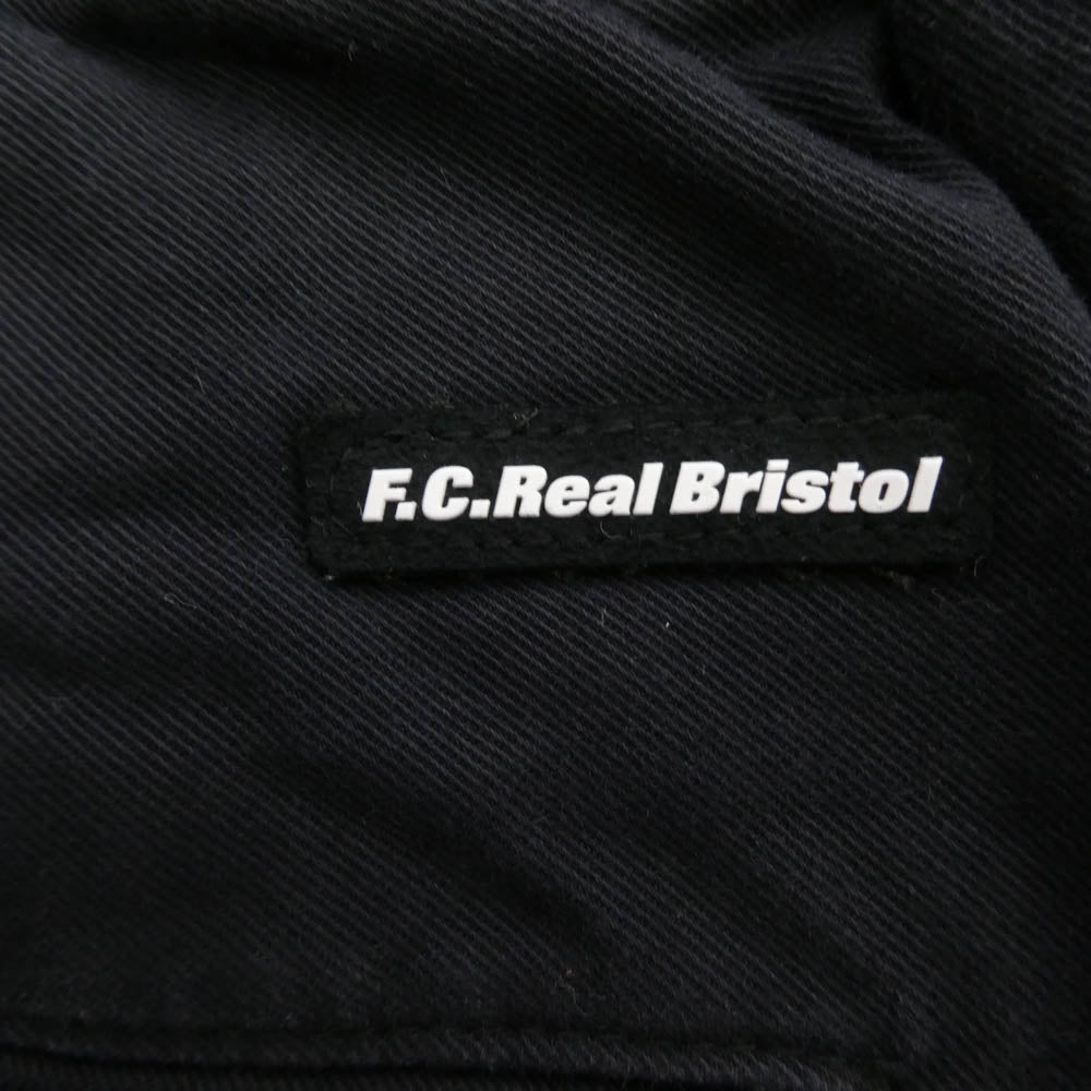 F.C.R.B. エフシーアールビー FCRB-170037 VENTILATION RIB PANTS ベンチレーション リブ パンツ ブラック系 L【中古】
