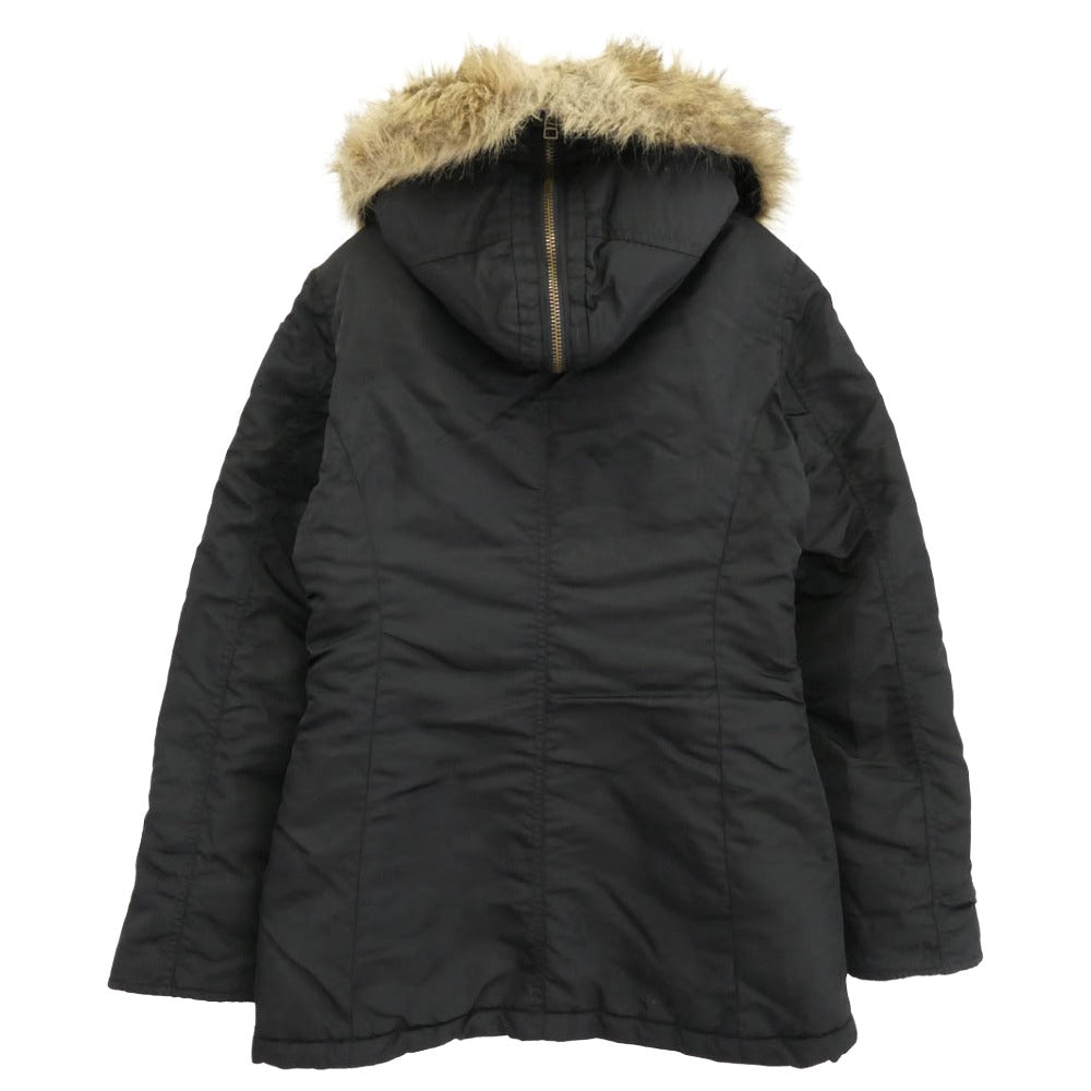 HYSTERIC GLAMOUR ヒステリックグラマー 2AC-8070 プリマロフト N-3B ブルゾン ジャケット モッズコート ブラック系 不明【中古】