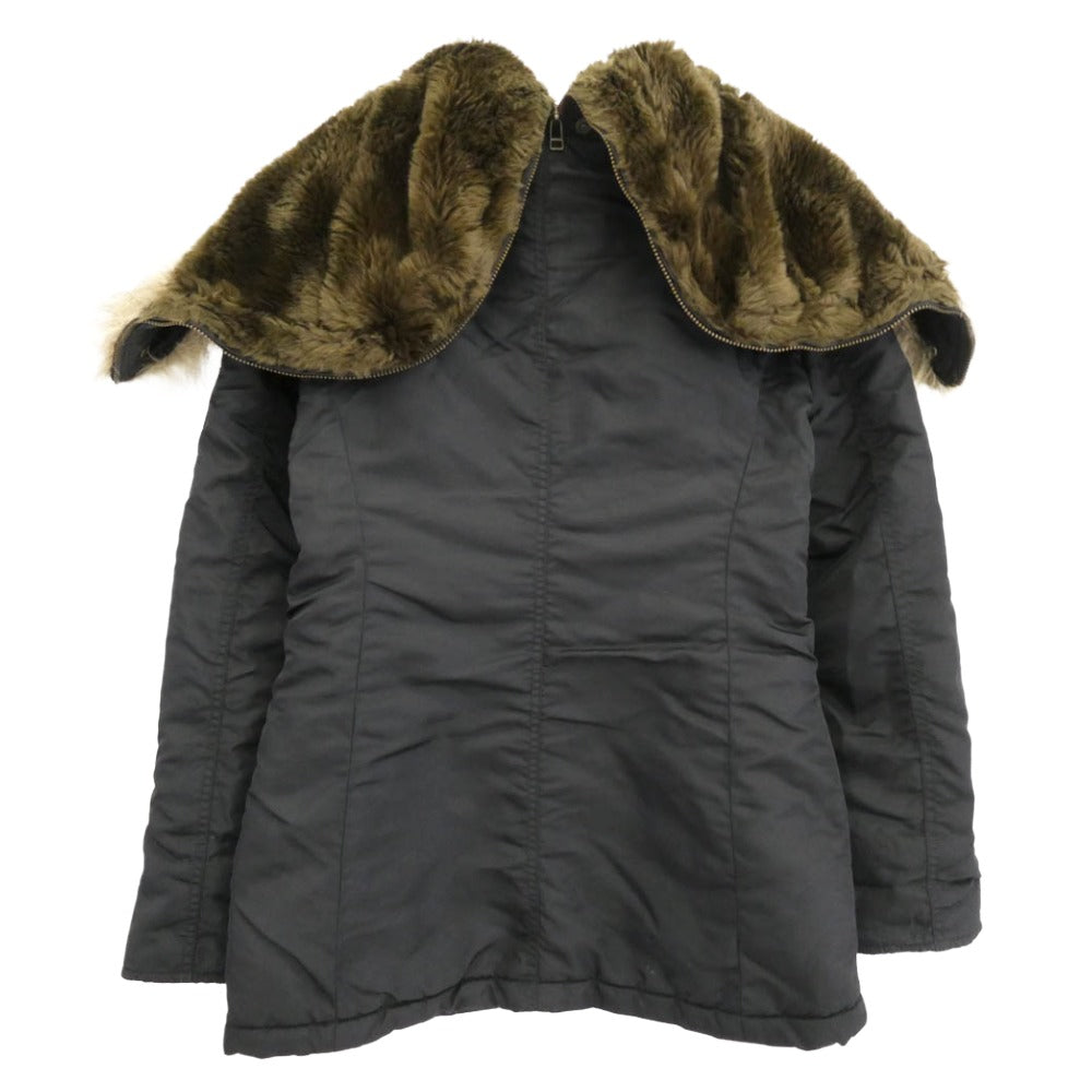 HYSTERIC GLAMOUR ヒステリックグラマー 2AC-8070 プリマロフト N-3B ブルゾン ジャケット モッズコート ブラック系 不明【中古】