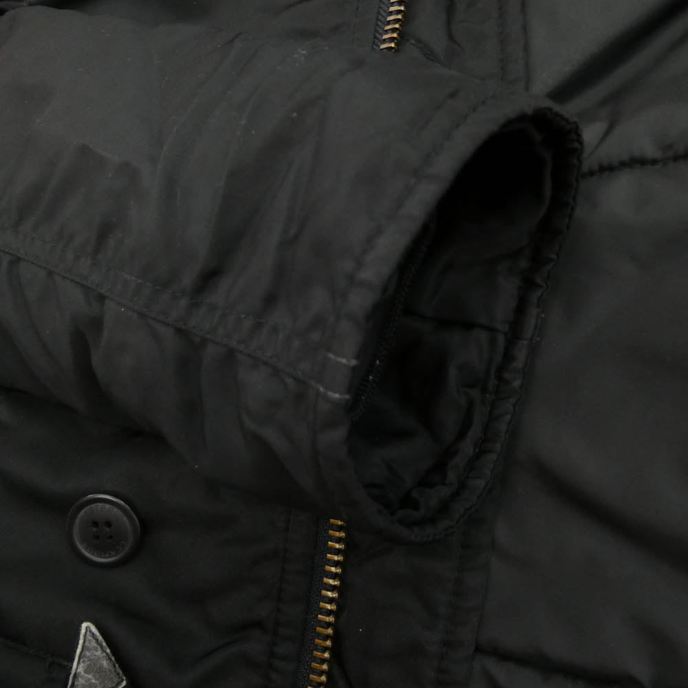 HYSTERIC GLAMOUR ヒステリックグラマー 2AC-8070 プリマロフト N-3B ブルゾン ジャケット モッズコート ブラック系 不明【中古】