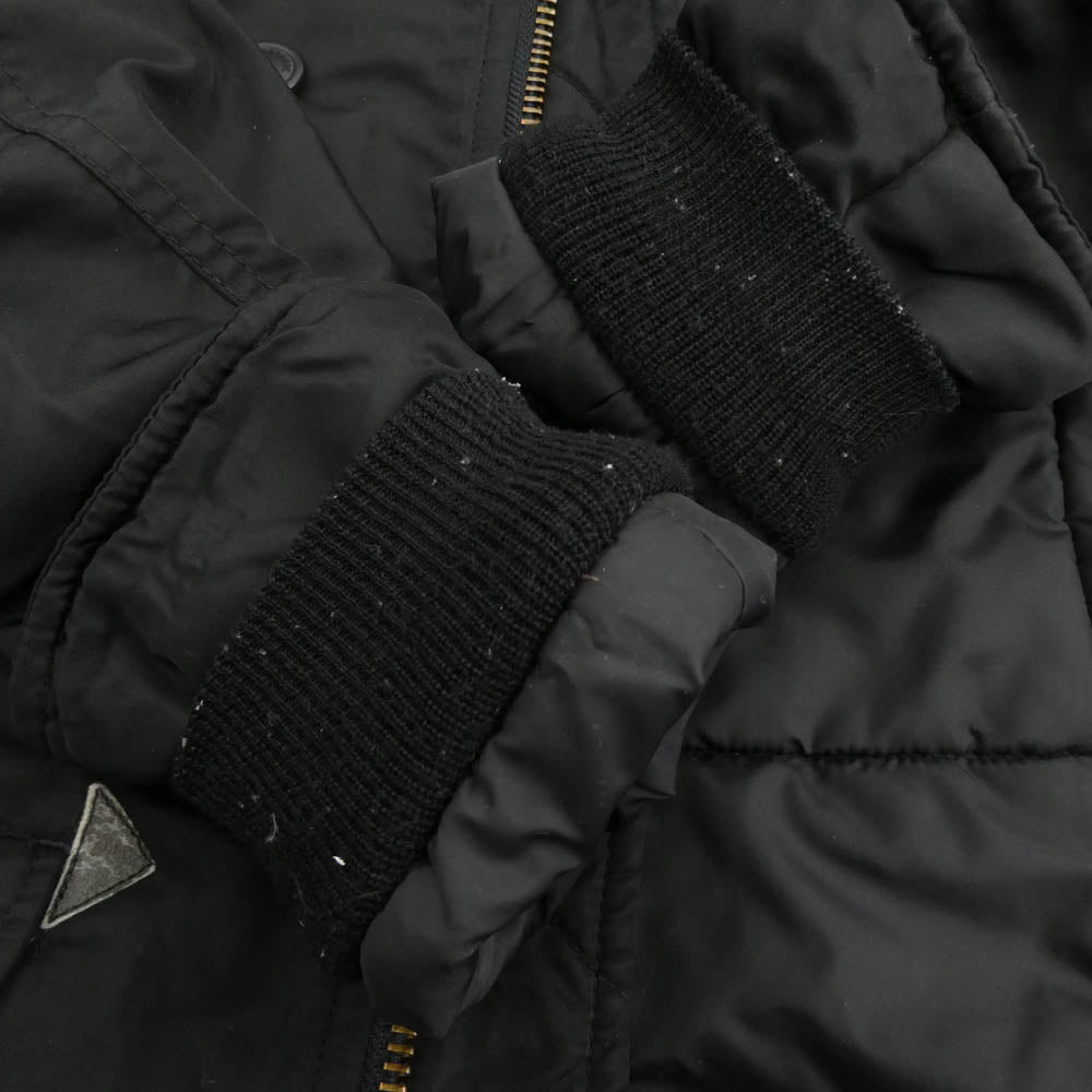 HYSTERIC GLAMOUR ヒステリックグラマー 2AC-8070 プリマロフト N-3B ブルゾン ジャケット モッズコート ブラック系 不明【中古】