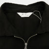 ANCELLM アンセルム ANC-SH43 VEGAN LEATHER SKIPPER LONG LS ZIP SHIRT ヴィーガン スエード レザー ハーフジップ シャツ ブラウン系 2【中古】