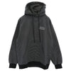 The Ennoy Professional ザ エンノイ プロフェッショナル 24AW AW24BRENCT02NTL Border Hoodie Sweat ボーダー スウェット フーディー プルオーバー パーカー ブラック系 L【中古】