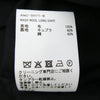 ANCELLM アンセルム 25AW ANC-SH71-B WASH WOOL LONG SHIRT ウォッシュ ウール ロング シャツ ブラック系 2【美品】【中古】