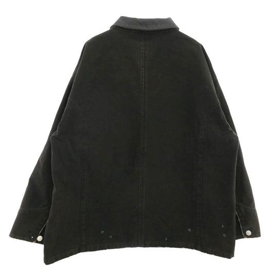 ANCELLM アンセルム ACW-08 WISM別注 DUCK COVERALL JACKET ダック カバーオール ジャケット カーキ系 OS【美品】【中古】