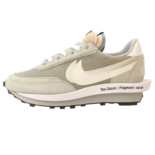 NIKE ナイキ DH2684-001 × FRAGMENT フラグメント × SACAI サカイ LD WAFFLE ワッフル ローカットスニーカー グレー系 28cm【極上美品】【中古】