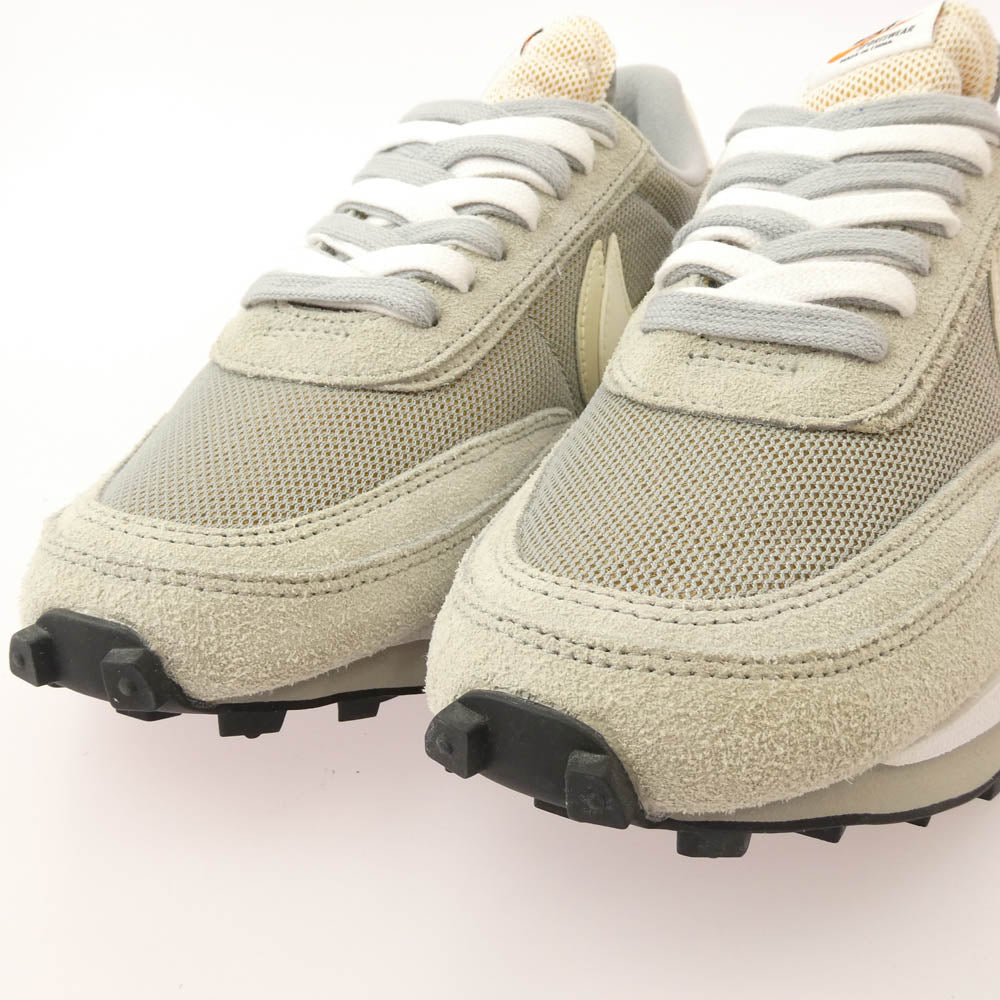 NIKE ナイキ DH2684-001 × FRAGMENT フラグメント × SACAI サカイ LD WAFFLE ワッフル ローカットスニーカー グレー系 28cm【極上美品】【中古】