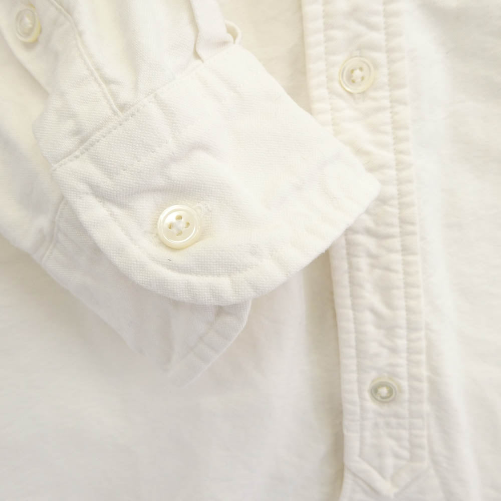 Nigel Cabourn ナイジェルケーボン 8045-00-10000 BRITISH OFFICERS SHIRT 長袖 シャツ ホワイト系 54【中古】