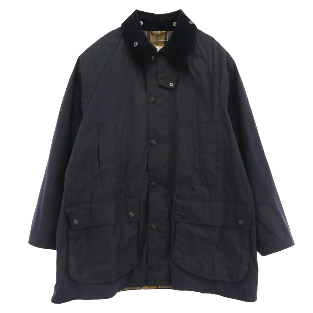 Barbour バブアー MWX1680NY91 OVERSIZE WAX BEAUFORT オーバーサイズ ビューフォート ジャケット ダークネイビー系 40【中古】