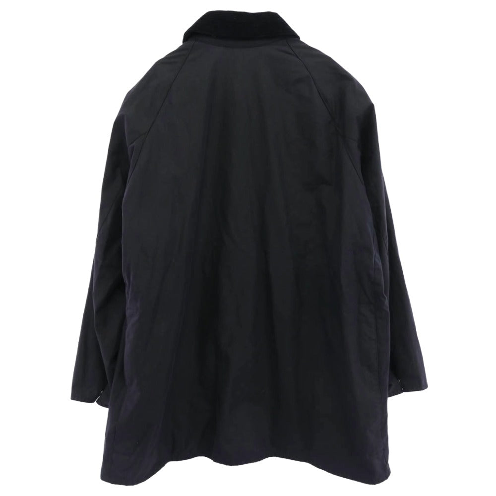 Barbour バブアー MWX1680NY91 OVERSIZE WAX BEAUFORT オーバーサイズ ビューフォート ジャケット ダークネイビー系 40【中古】