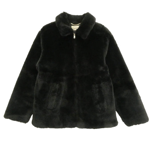 WACKO MARIA ワコマリア 21AW 101MT-2144 FUR COACH JACKET TYPE-1 ファー コーチ ジャケット ジップアップ ジャケット ブラック系 M【中古】