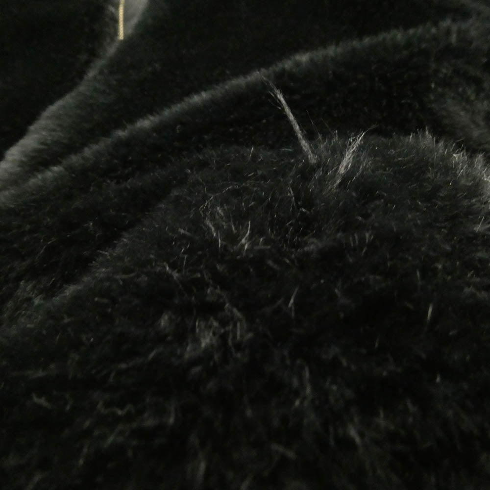 WACKO MARIA ワコマリア 21AW 101MT-2144 FUR COACH JACKET TYPE-1 ファー コーチ ジャケット ジップアップ ジャケット ブラック系 M【中古】