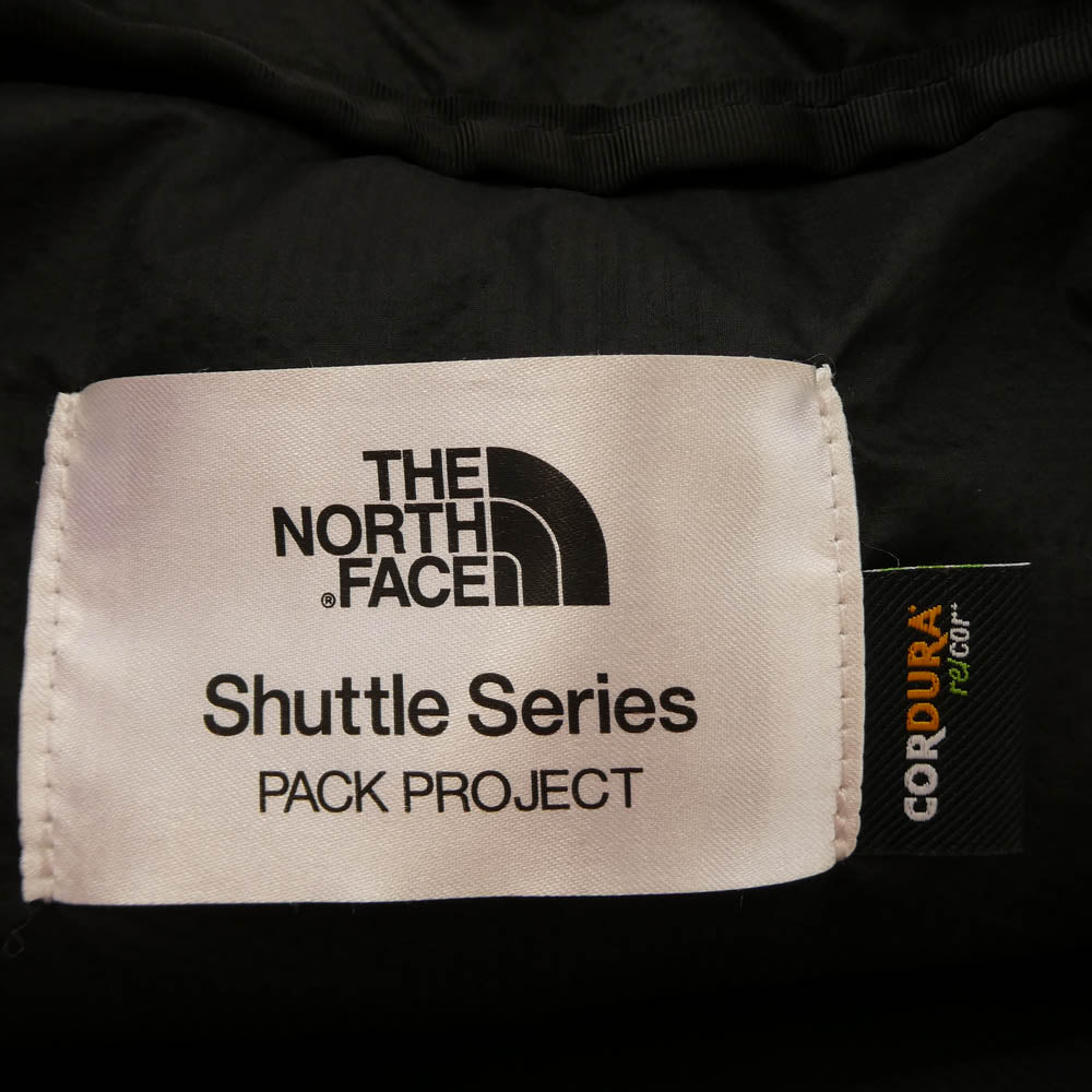 THE NORTH FACE ノースフェイス NM82330 Shuttle Daypack シャトル コーデュラナイロン デイパック リュックサック バックパック ブラック系【中古】
