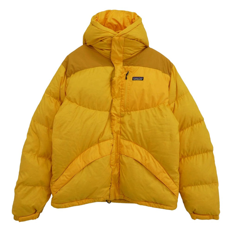 patagonia パタゴニア 08AW 84652F8 08年製 DOWN PARKA ダウンパーカー フーデッド ダウンジャケット イエロー系 M【中古】