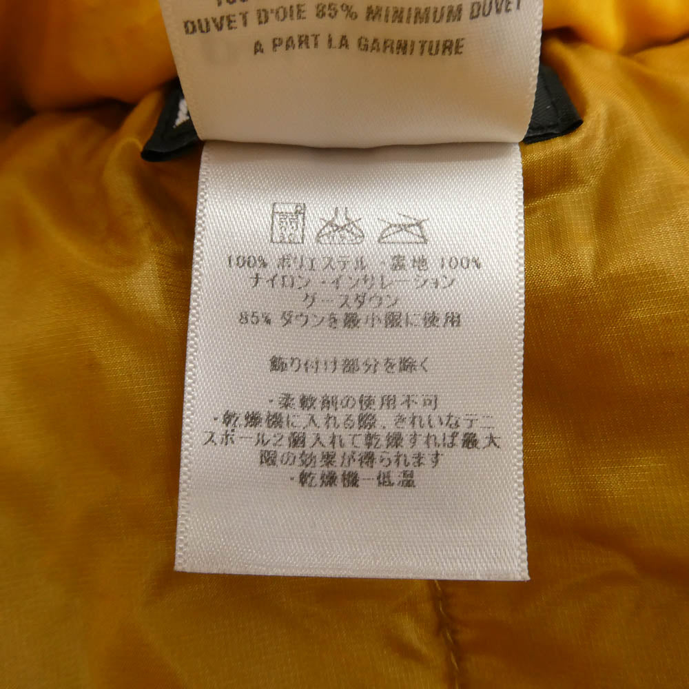 patagonia パタゴニア 08AW 84652F8 08年製 DOWN PARKA ダウンパーカー フーデッド ダウンジャケット イエロー系 M【中古】