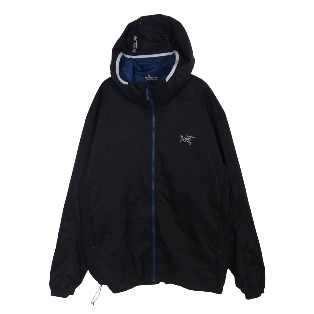 ARC'TERYX アークテリクス X000009556 2025年製 Atom Hoody アトムフーディ 中綿 ジャケット マウンテンパーカー ブラック系 XXL【中古】