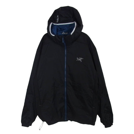 ARC'TERYX アークテリクス X000009556 2025年製 Atom Hoody アトムフーディ 中綿 ジャケット マウンテンパーカー ブラック系 XXL【中古】