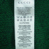 GUCCI グッチ 661155 XKBXI GG総柄 Vネック ニット セーター ウール コットン イタリア製 グリーン系 S【中古】