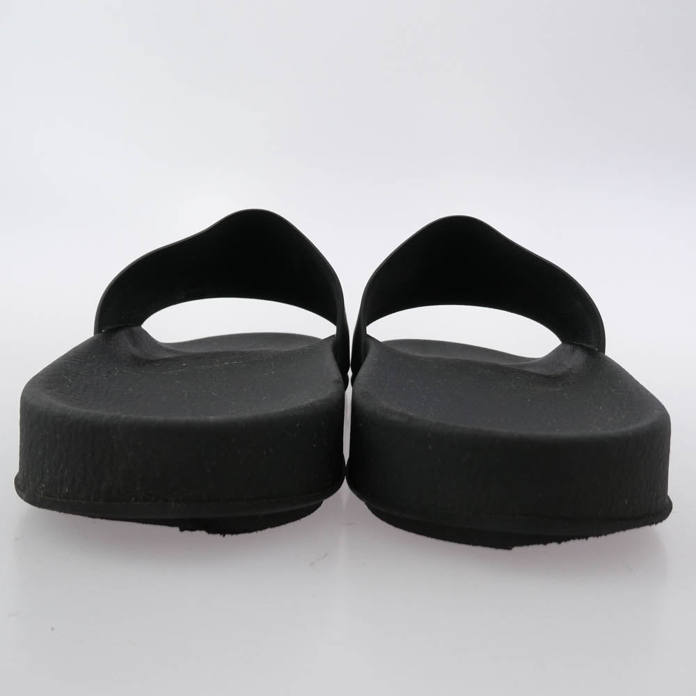 Rick Owens リックオウエンス DU18S3815-RUB DRKSHDW ダークシャドウ イタリア製 Hustler Slide スライド サンダル ブラック系 43【中古】