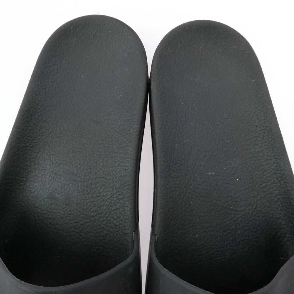 Rick Owens リックオウエンス DU18S3815-RUB DRKSHDW ダークシャドウ イタリア製 Hustler Slide スライド サンダル ブラック系 43【中古】